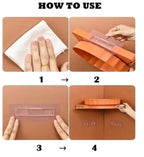 360 Triangular Rotating Corner Shelf